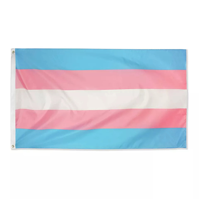 Bandeira de impressão digital arco-íris LGBT 3x5 pés 100D poliéster bandeira de progresso